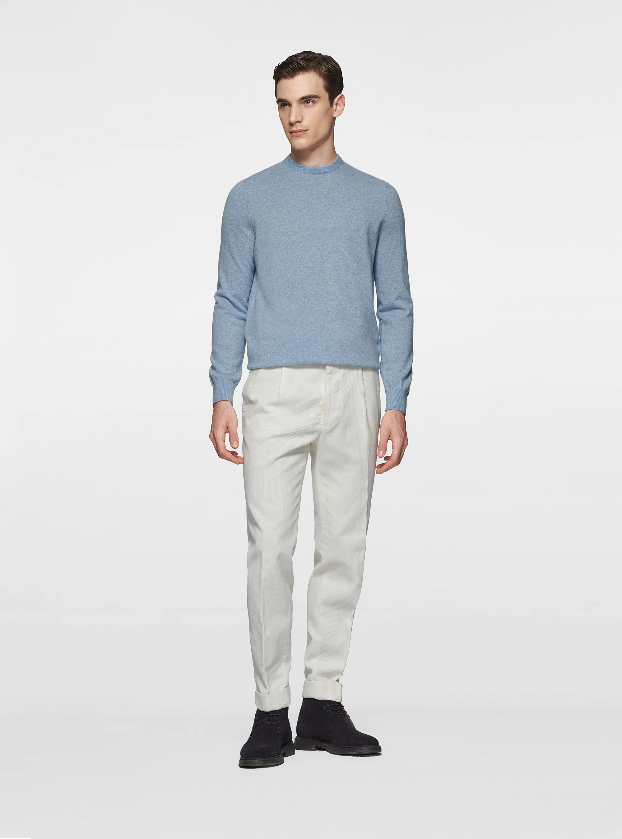Pantalón de terciopelo con cintura elástica