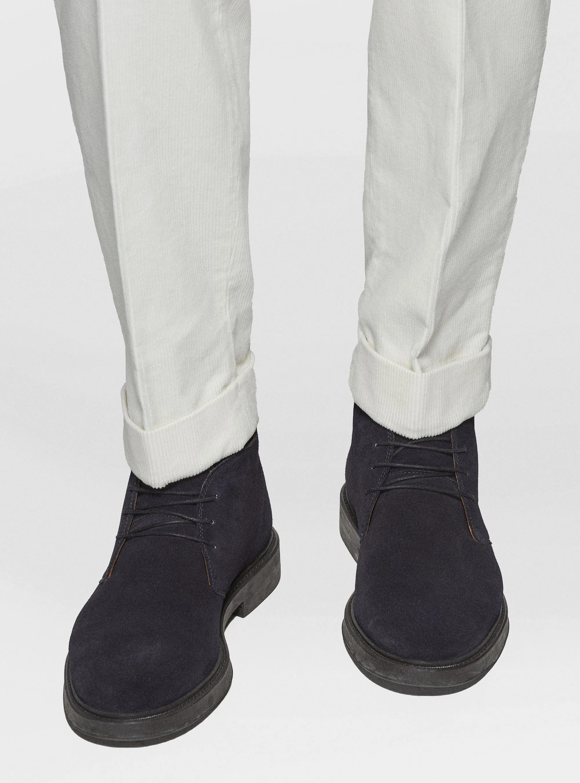 Pantalón de terciopelo con cintura elástica
