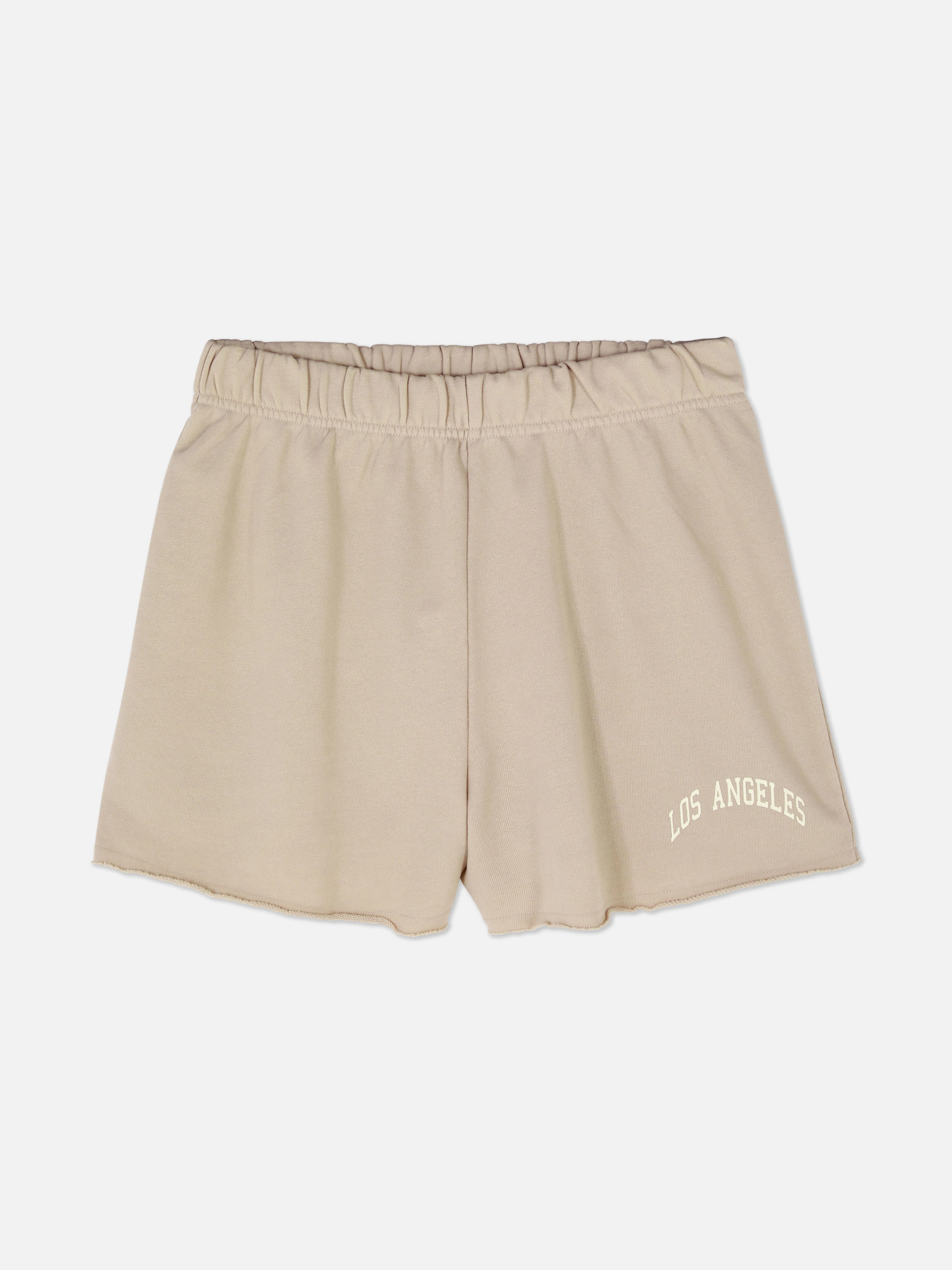 Pantalones cortos combinables con bajo sin rematar