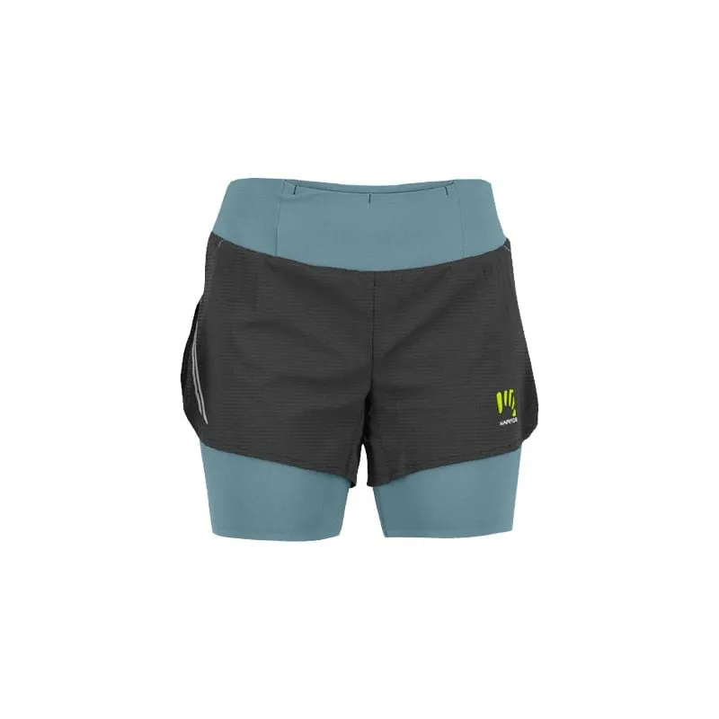 Pantalones cortos de mujer Karpos Cengia (lago de primavera/negro)