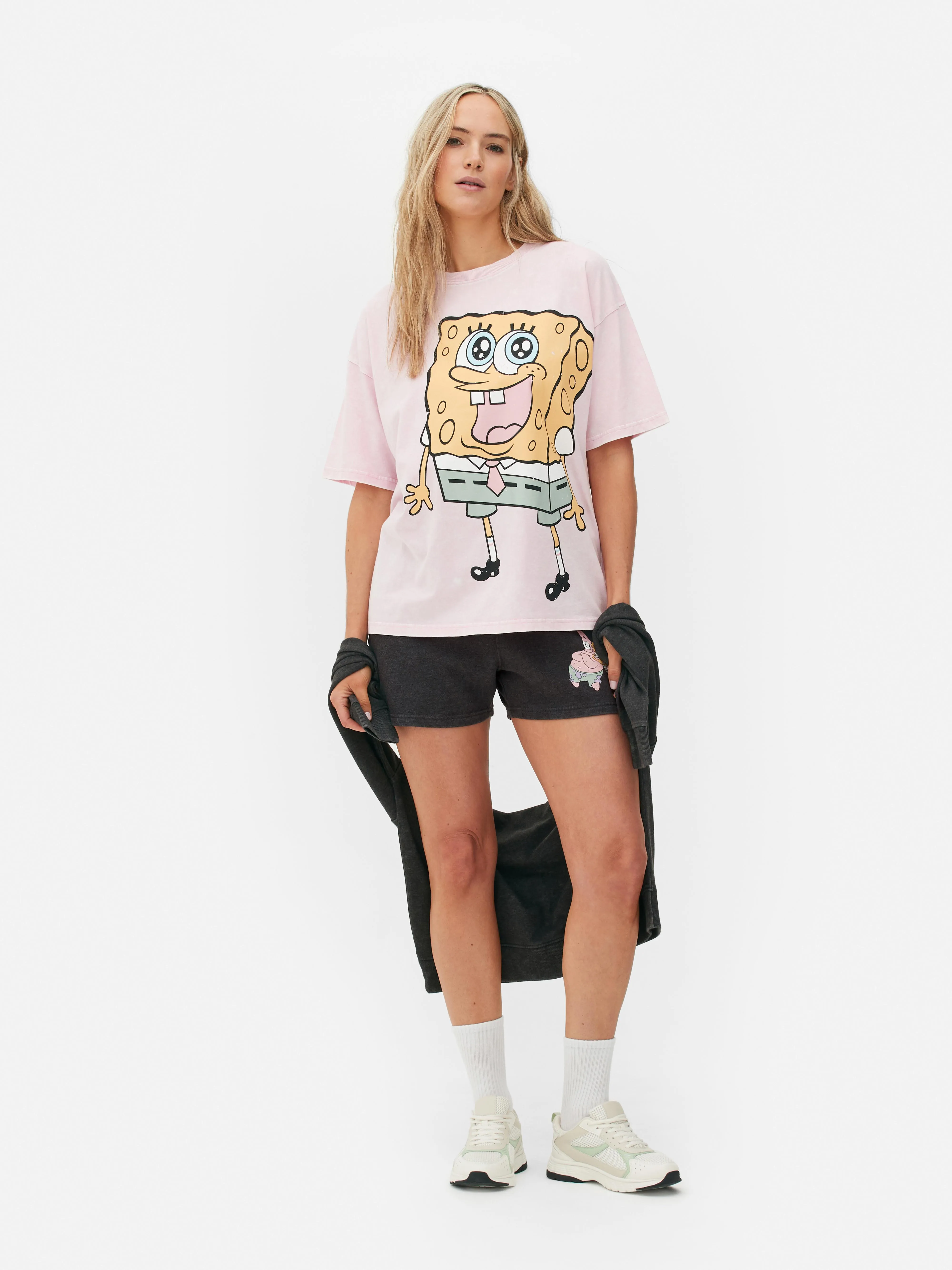 Pantalones cortos de pijama de mujer de Bob Esponja