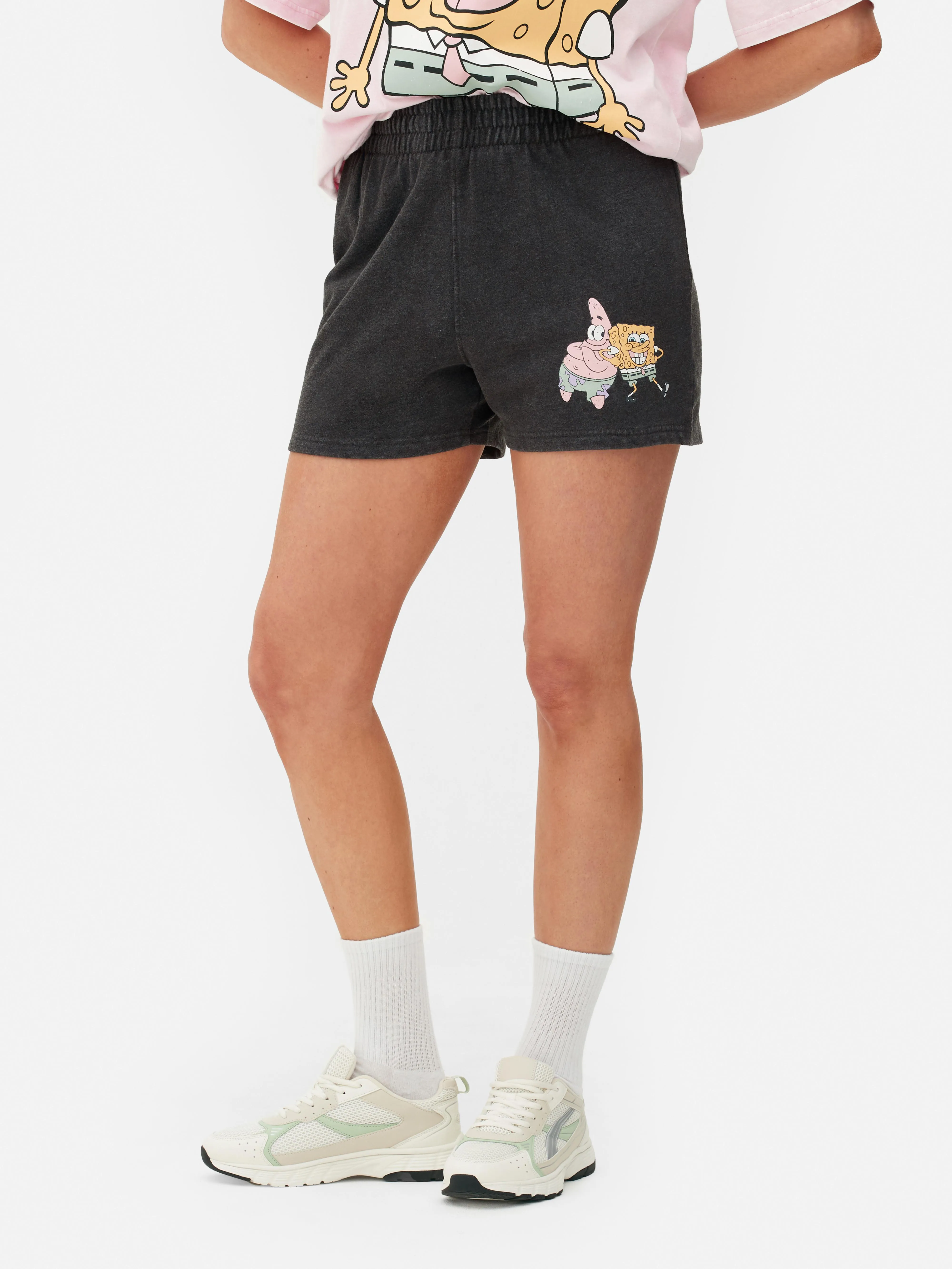 Pantalones cortos de pijama de mujer de Bob Esponja
