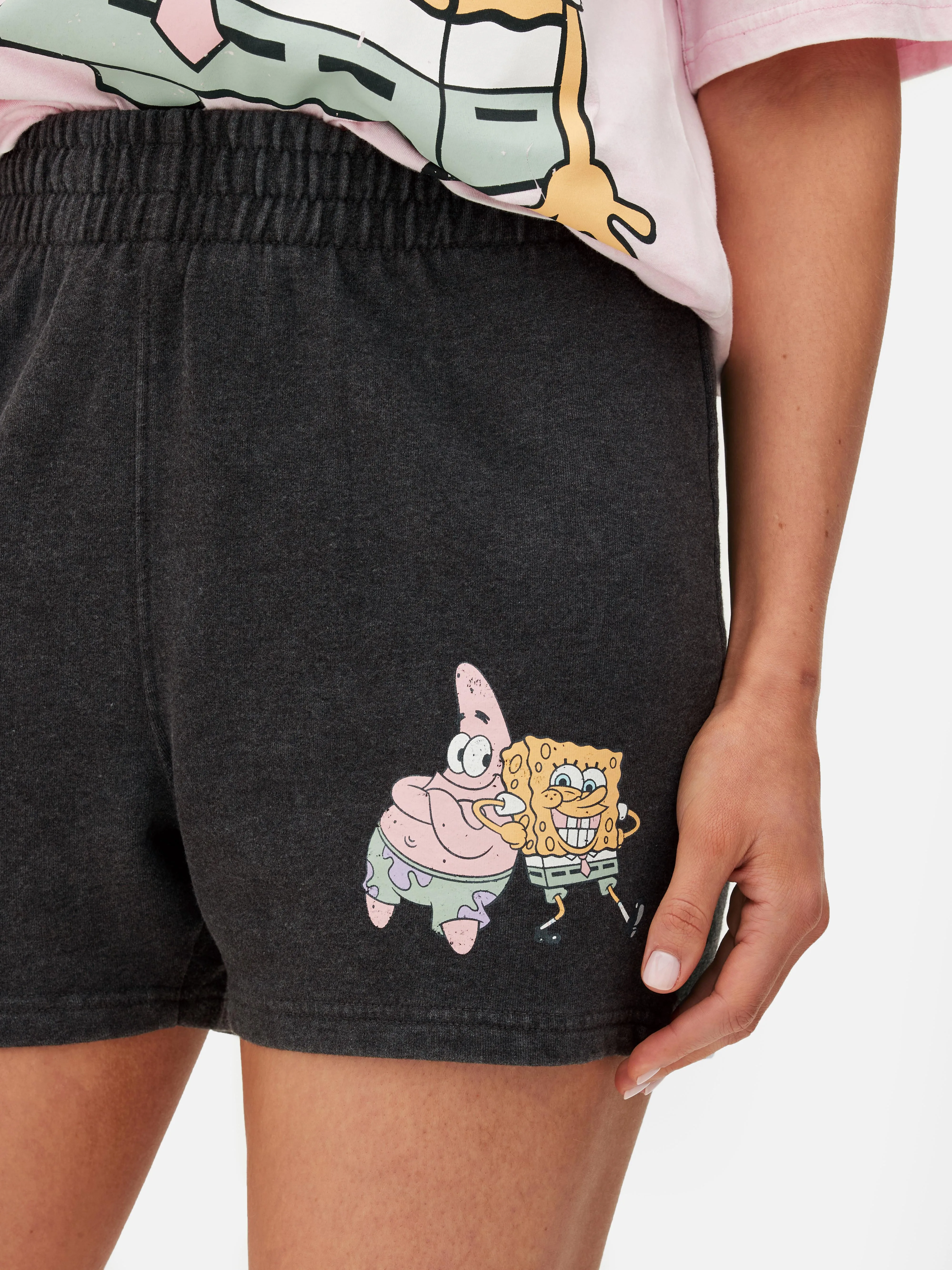 Pantalones cortos de pijama de mujer de Bob Esponja