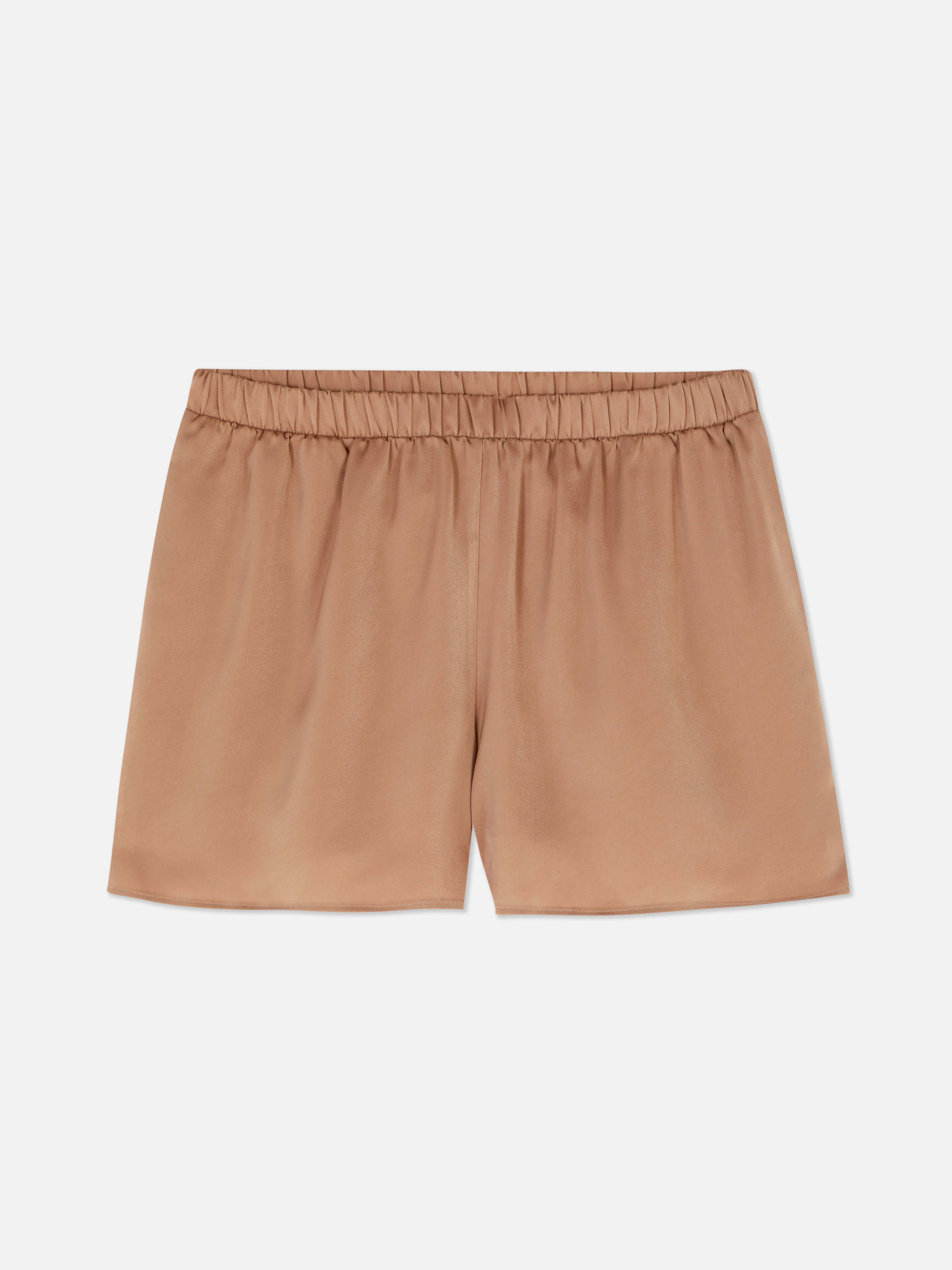 Pantalones cortos de pijama de satén