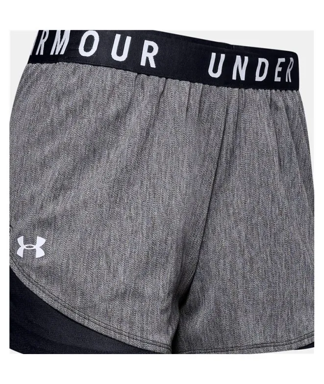 Pantalones cortos Under Armour Play Up 3.0 Twist Mujer Gris