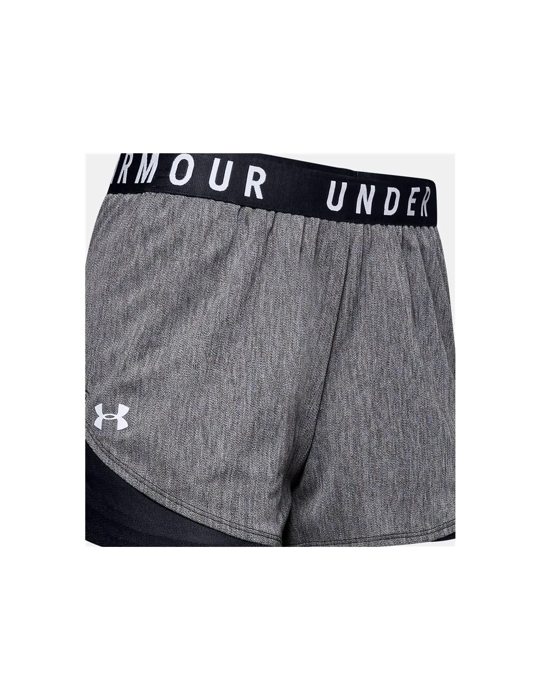 Pantalones cortos Under Armour Play Up 3.0 Twist Mujer Gris