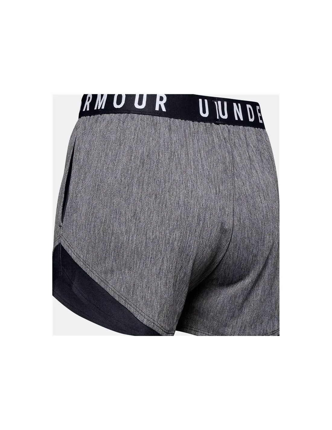Pantalones cortos Under Armour Play Up 3.0 Twist Mujer Gris