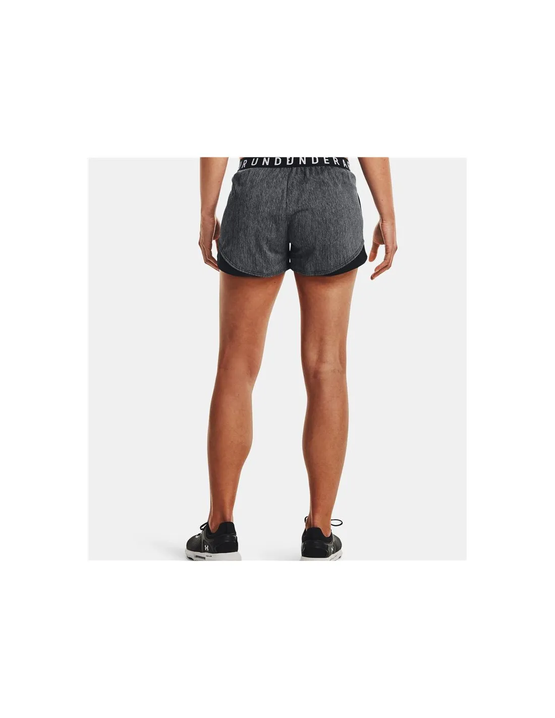 Pantalones cortos Under Armour Play Up 3.0 Twist Mujer Gris