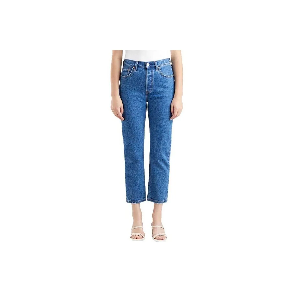 Pantalón azul vaquero Levi´s®  501® Crop