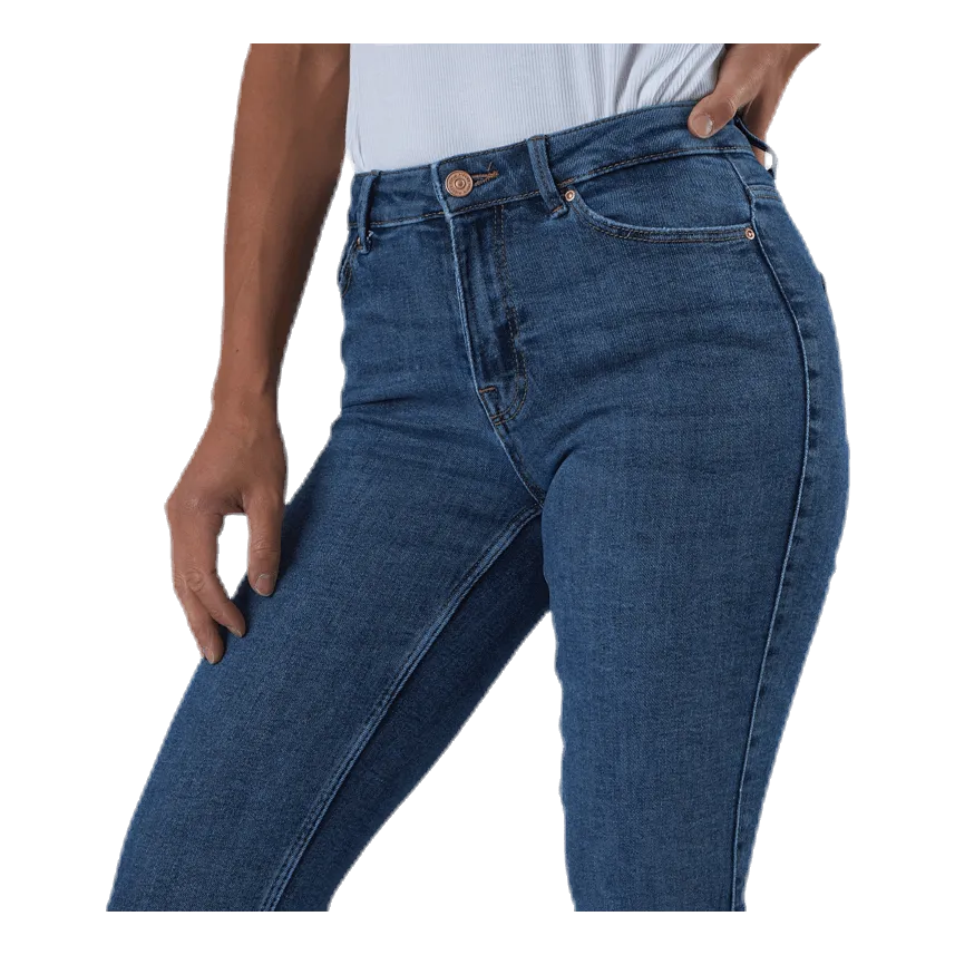 Pieces Lili Slim Mw Cr Dest Blue