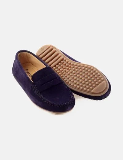 PISAMONAS Zapato azul marino básico