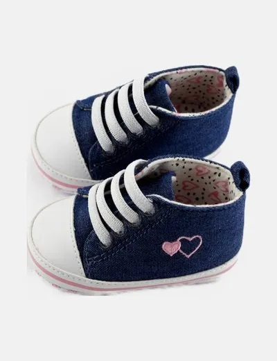Primark Zapato azul denim combinado
