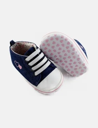 Primark Zapato azul denim combinado