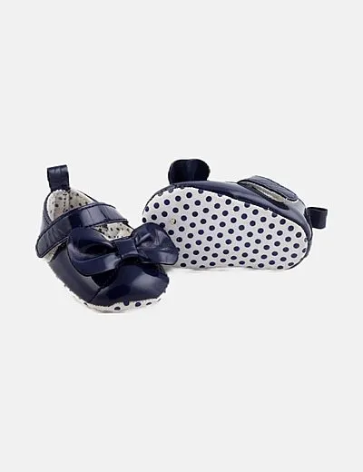 Primark Zapato azul marino charol
