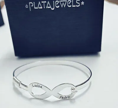 Pulsera Infinito Rígida