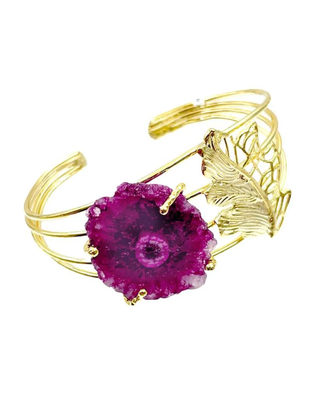 PULSERAS DE MUJER DORADAS Y BUGAMBILIAS PARA BODAS