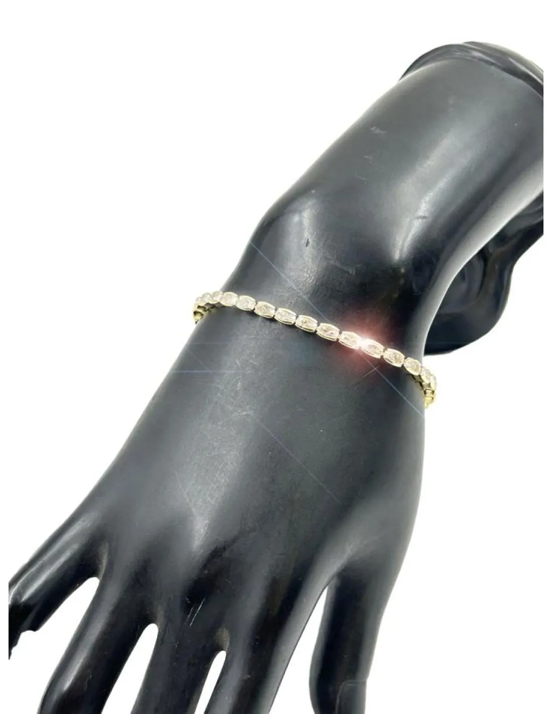 PULSERAS ONLINE DE FIESTA PLATEADAS CON DESTELLOS BRILLO