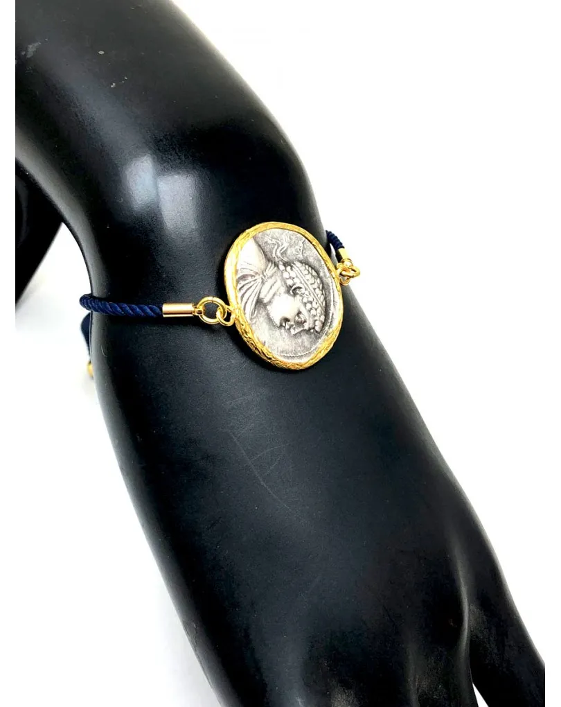 PULSERAS ORIGINALES DE MONEDAS ANTIGUAS CON BAÑO DE ORO