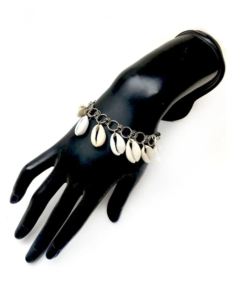 PULSERAS PARA MUJER PLATEADAS CON CONCHAS QUE TE ENCANTARAN