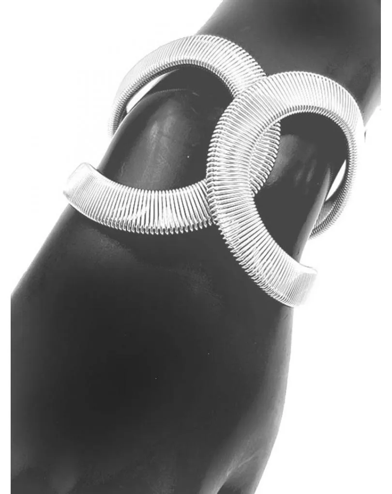 PULSERAS PLATEADAS CON LAS QUE SIEMPRE ESTARAS PERFECTA