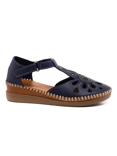 Sandalia 48horas 4105 Azul Marino para Mujer