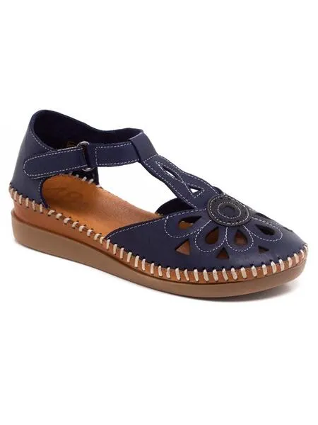 Sandalia 48horas 4105 Azul Marino para Mujer