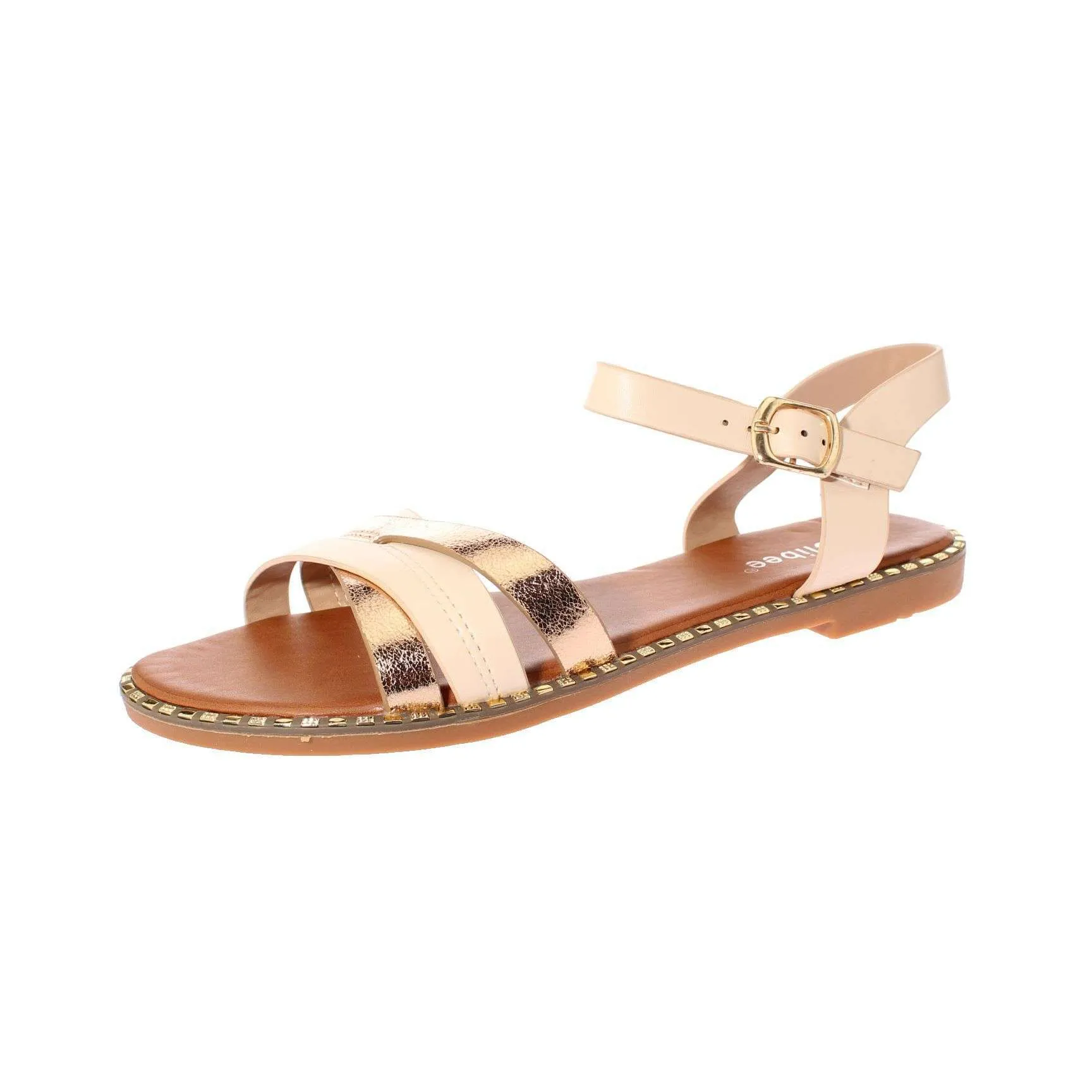 Sandalia Beige Vía Franca Art. 5k14beige