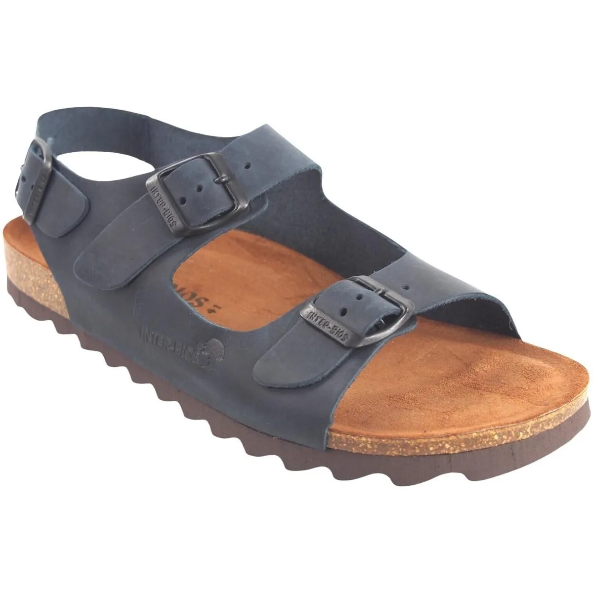 SANDALIA CABALLERO INTER BIOS 9567SM AZUL