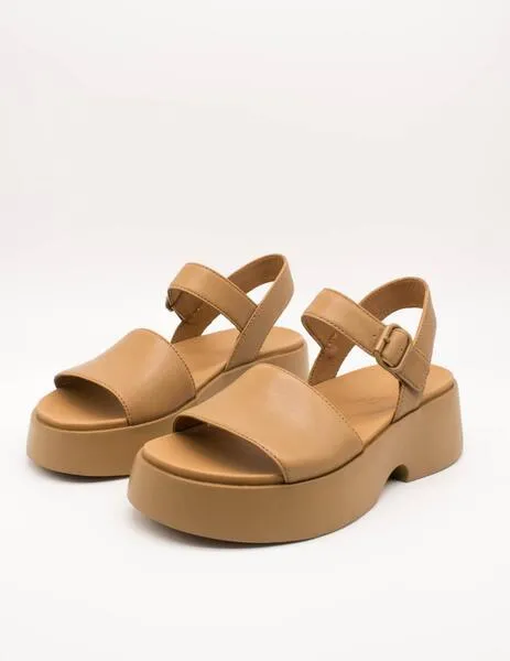 SANDALIA CAMPER K201659003 TASHA BEIGE DE MUJER