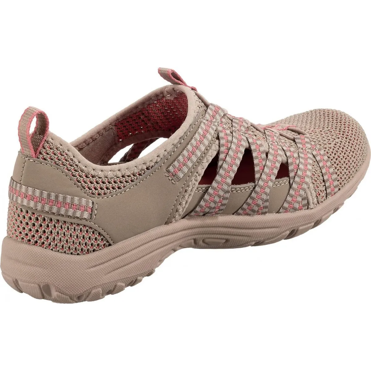 Sandalia cerrada Reggae Skechers para mujer beige  Sk158383