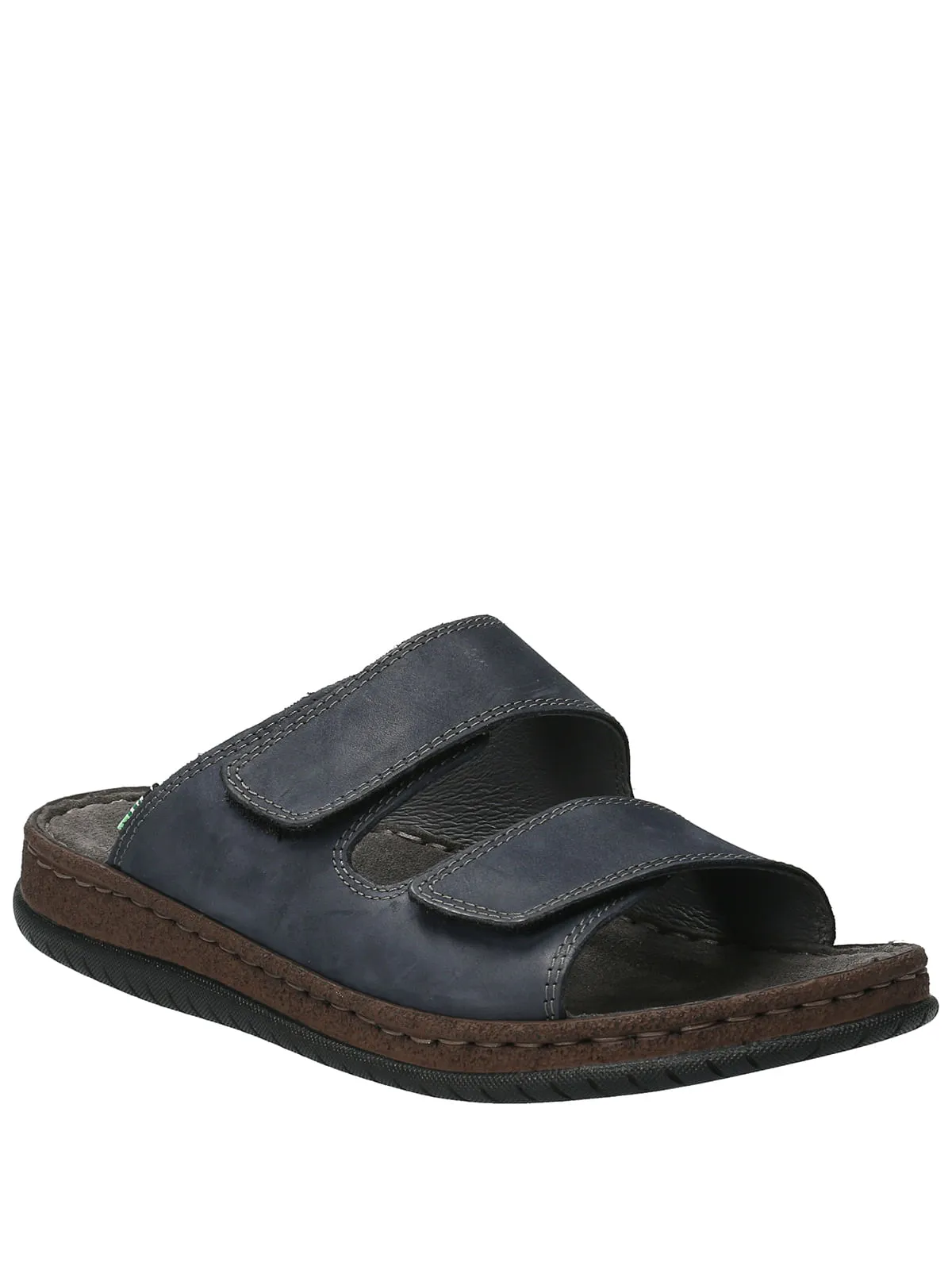 Sandalia Cuero Hombre Trent Azul Rockford