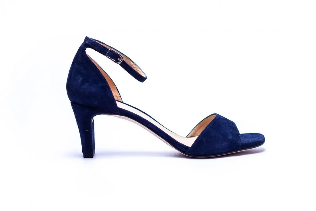 Sandalia de tacon Mujer Azul MIDAS Unisa