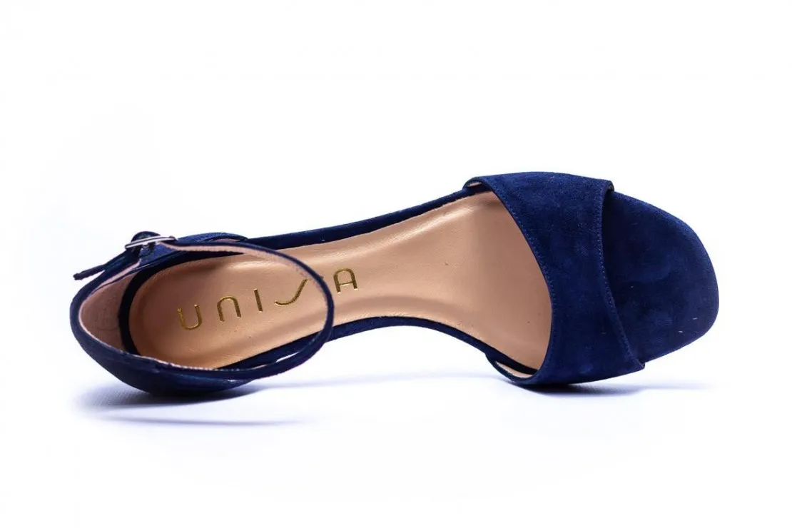 Sandalia de tacon Mujer Azul MIDAS Unisa