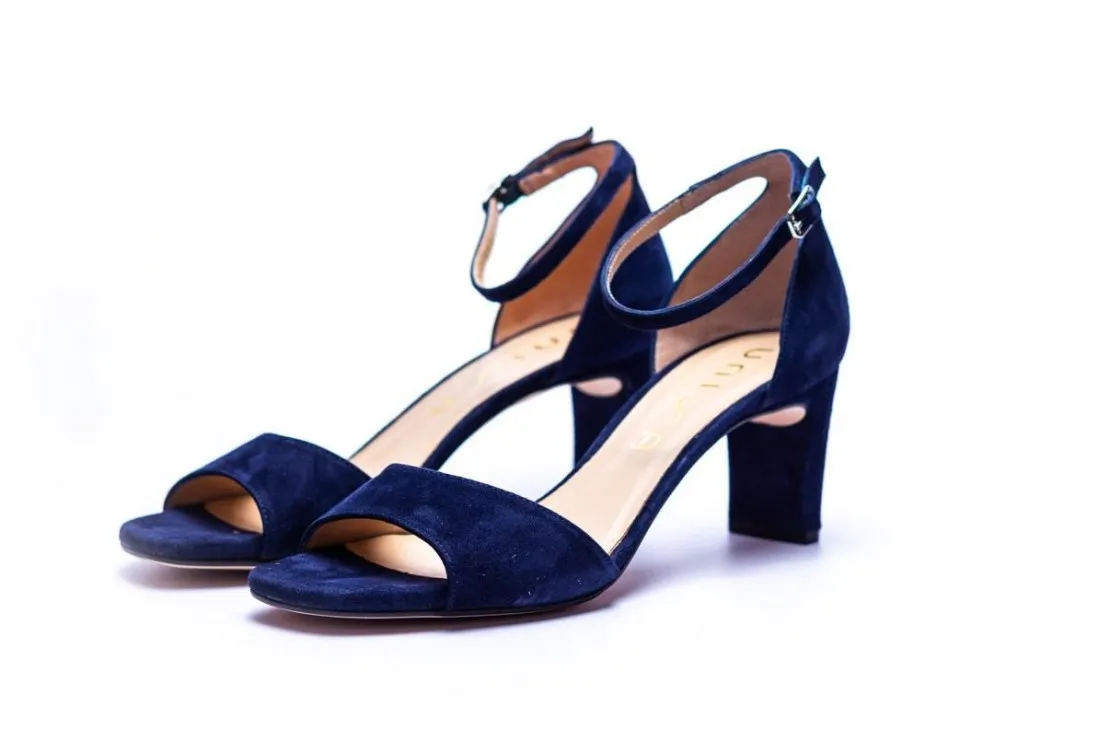 Sandalia de tacon Mujer Azul MIDAS Unisa