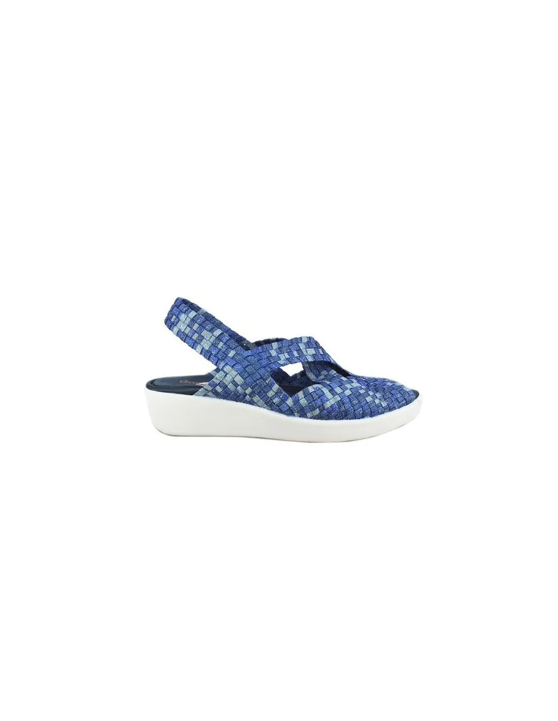 SANDALIA ELASTICA MUJER DOCTOR CUTILLAS 13405 AZUL