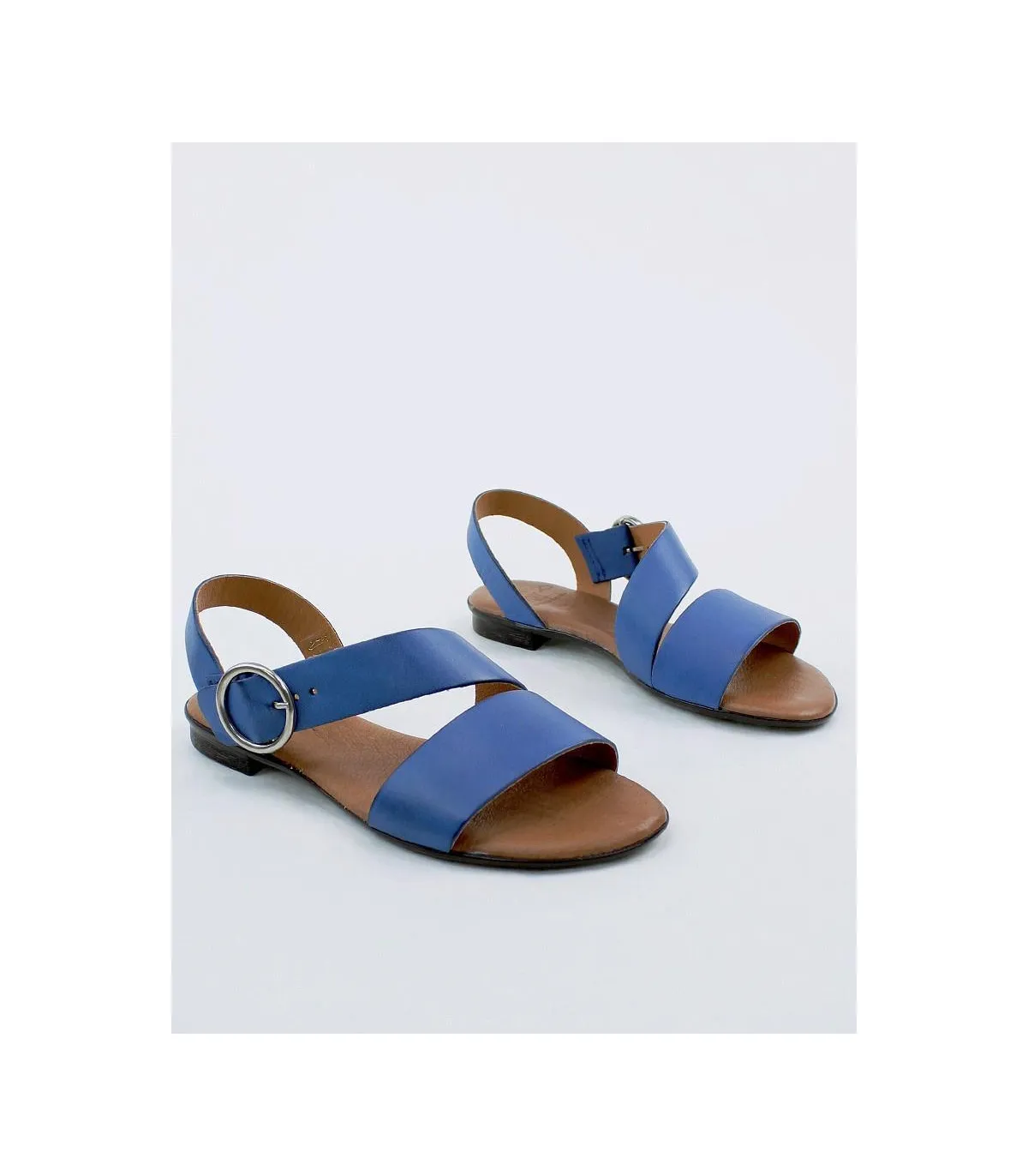 SANDALIA PLANA SKP ANDREA 699T AZUL