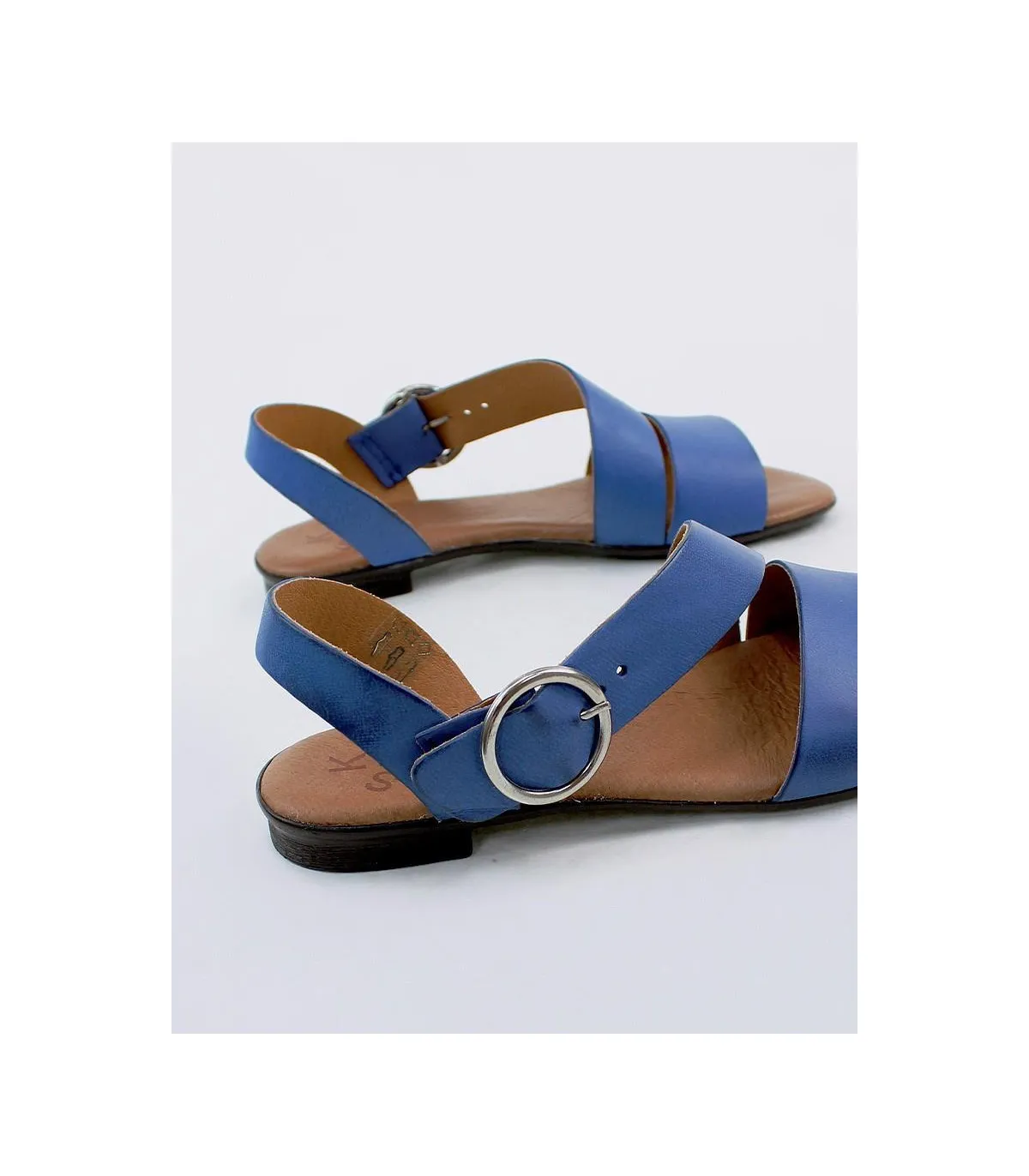 SANDALIA PLANA SKP ANDREA 699T AZUL