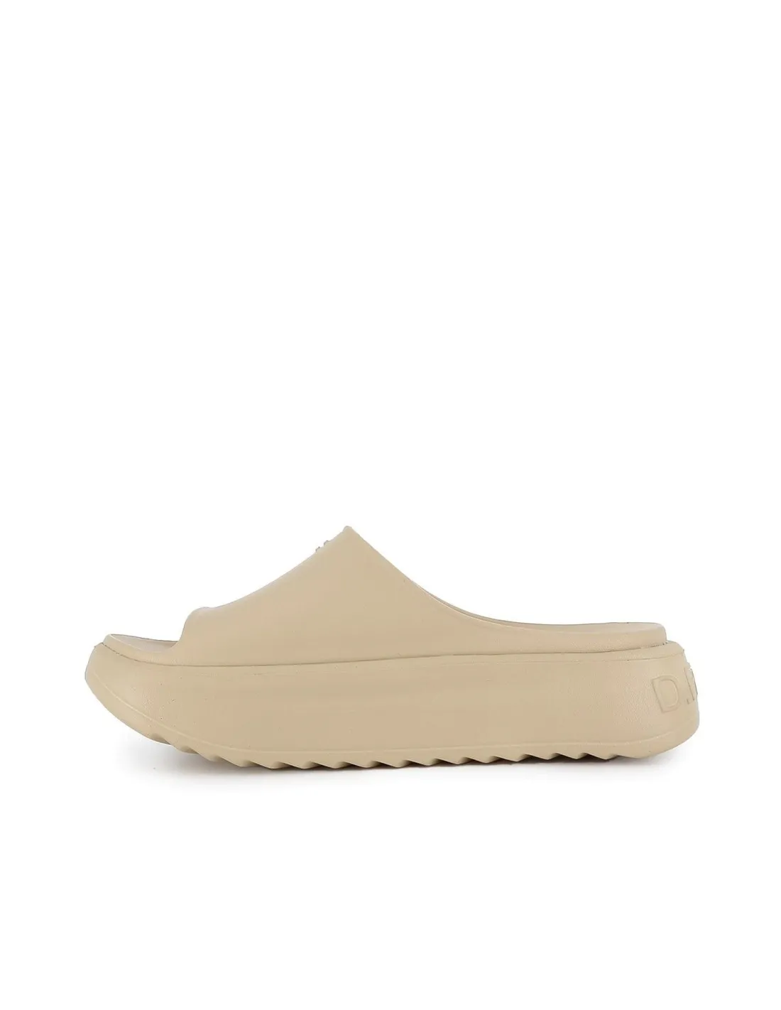 Sandalia playa plataforma goma EVA mujer beige D.Franklin
