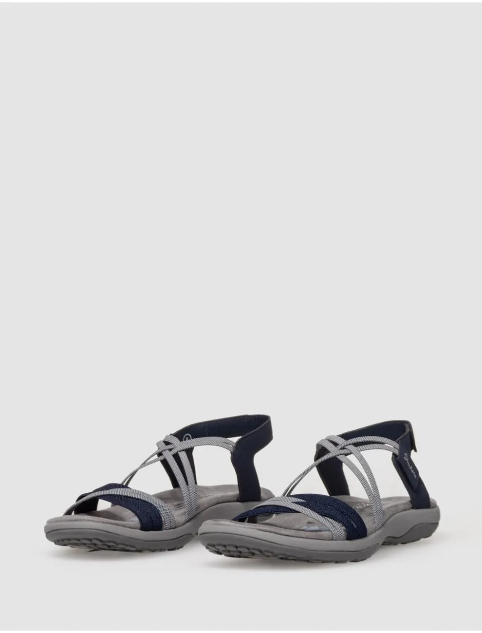 SANDALIA SKECHERS REGGAE SLIMTAKES TWO AZUL