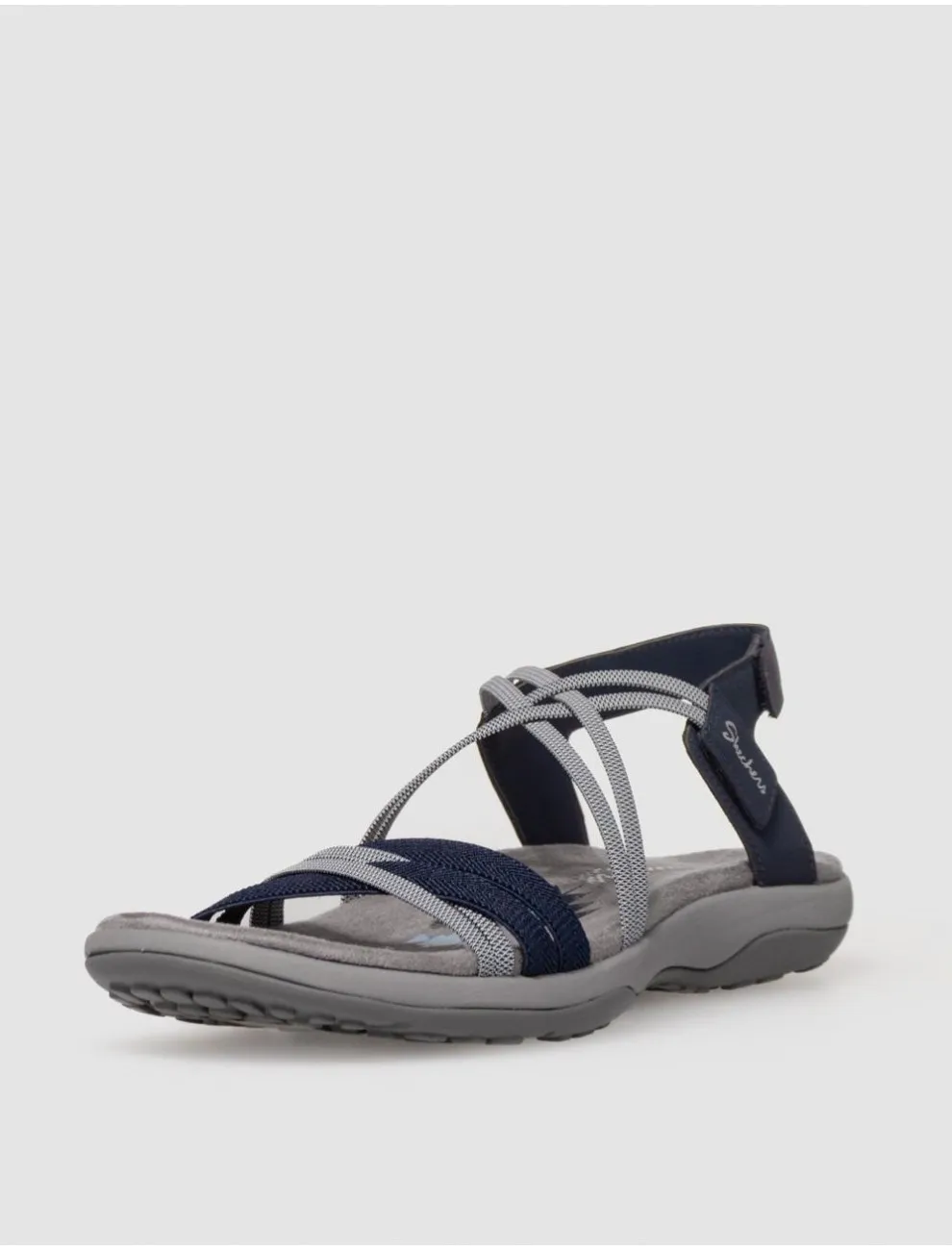 SANDALIA SKECHERS REGGAE SLIMTAKES TWO AZUL