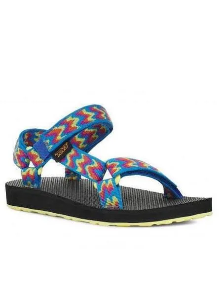 Sandalia Teva Original ZigZag Azul Rosa Unisex