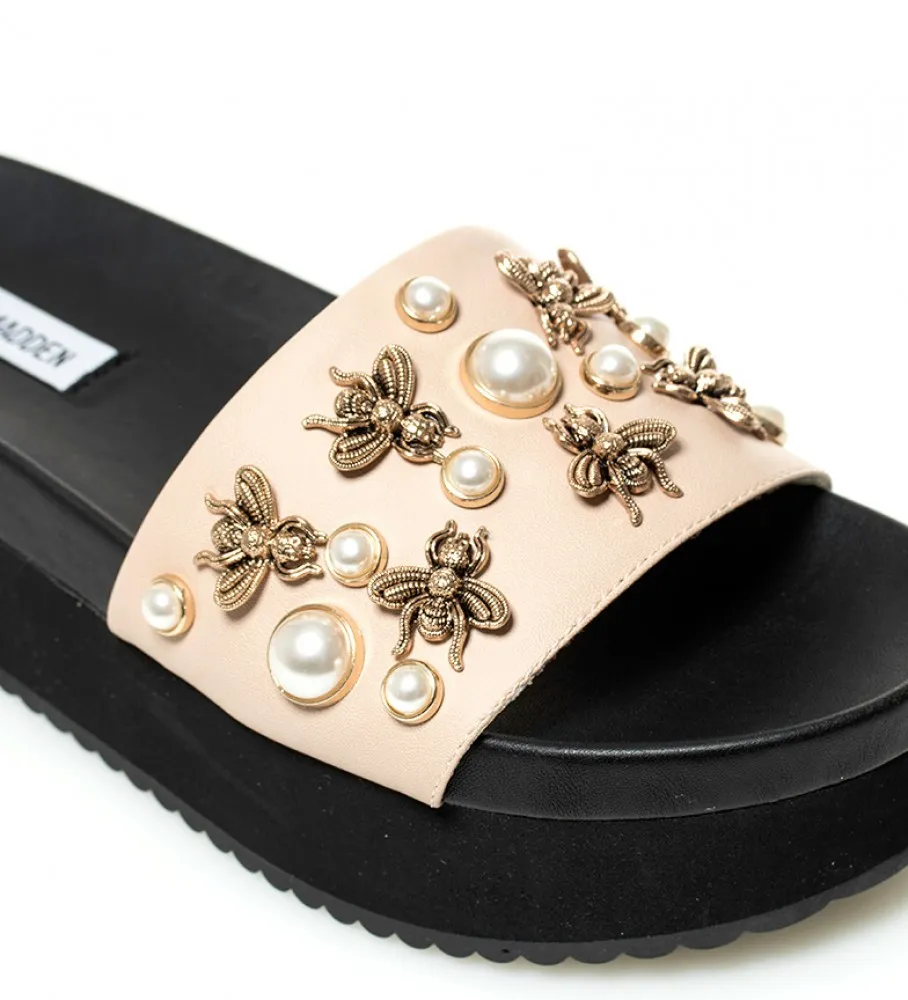 SANDALIAS ADORN BEIGE ALTURA PLATAFORMA: 5CM
