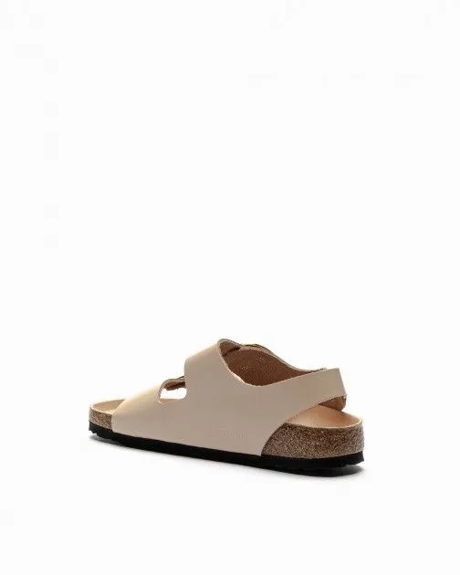 Sandalias Birkenstock Milano Big Buckle Beige