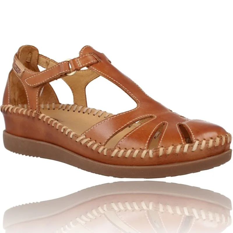 SANDALIAS CASUAL CON CUñA PARA MUJER DE PIKOLINOS CADAQUES W8K0802