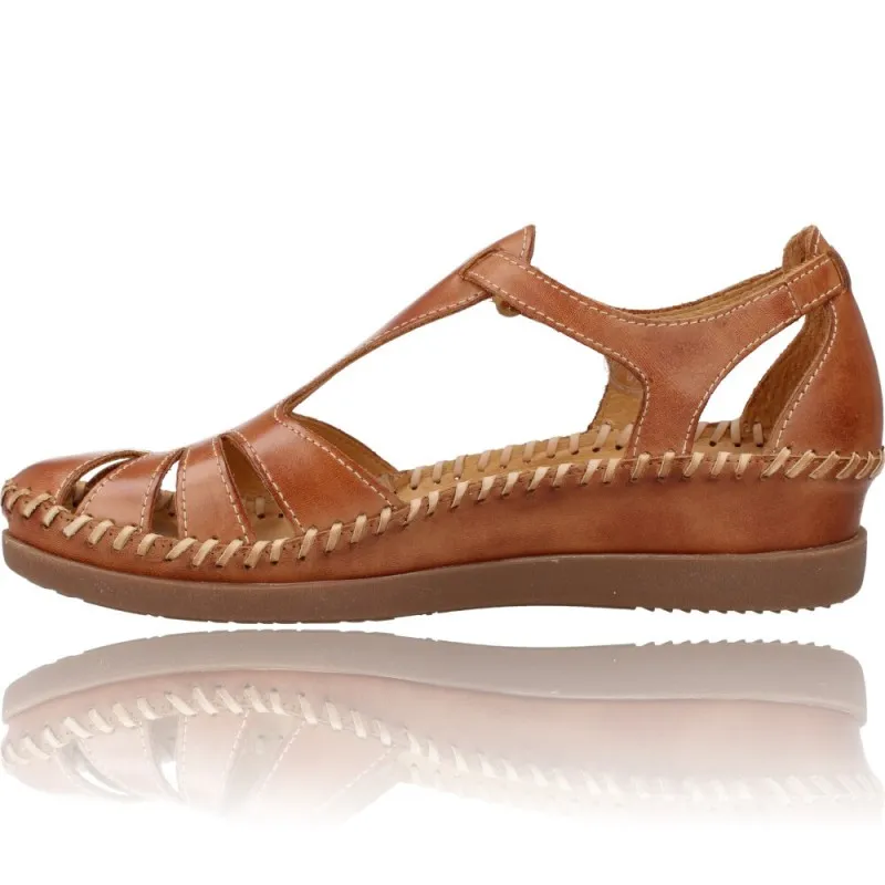 SANDALIAS CASUAL CON CUñA PARA MUJER DE PIKOLINOS CADAQUES W8K0802