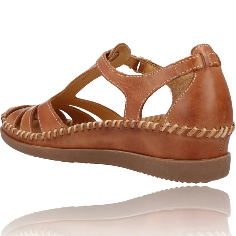 SANDALIAS CASUAL CON CUñA PARA MUJER DE PIKOLINOS CADAQUES W8K0802