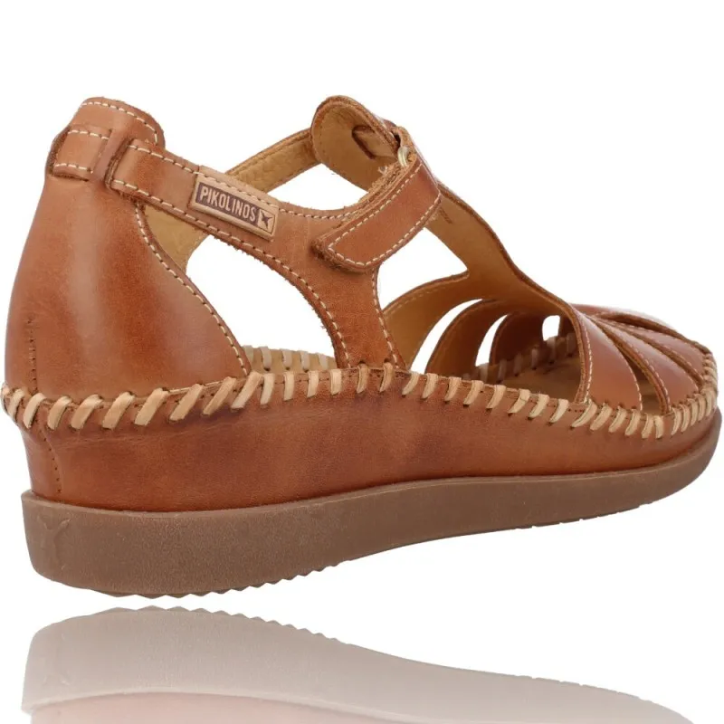 SANDALIAS CASUAL CON CUñA PARA MUJER DE PIKOLINOS CADAQUES W8K0802