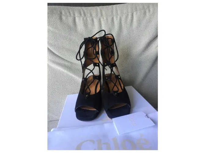 Sandalias chloé Negro 