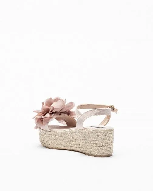Sandalias con cuña Pokemaoke 82 Agosto Rosa