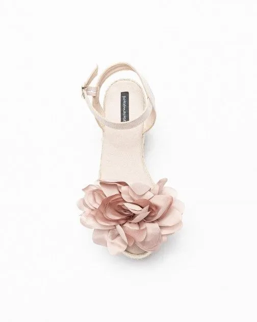 Sandalias con cuña Pokemaoke 82 Agosto Rosa